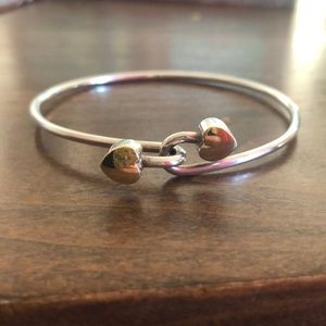 Tiffany & Co. Jewelry - Tiffany & Co. Vintage Double Heart Bangle Tiffany & Co. Jewelry - Tiffany & Co. Vintage Double Heart Bangle